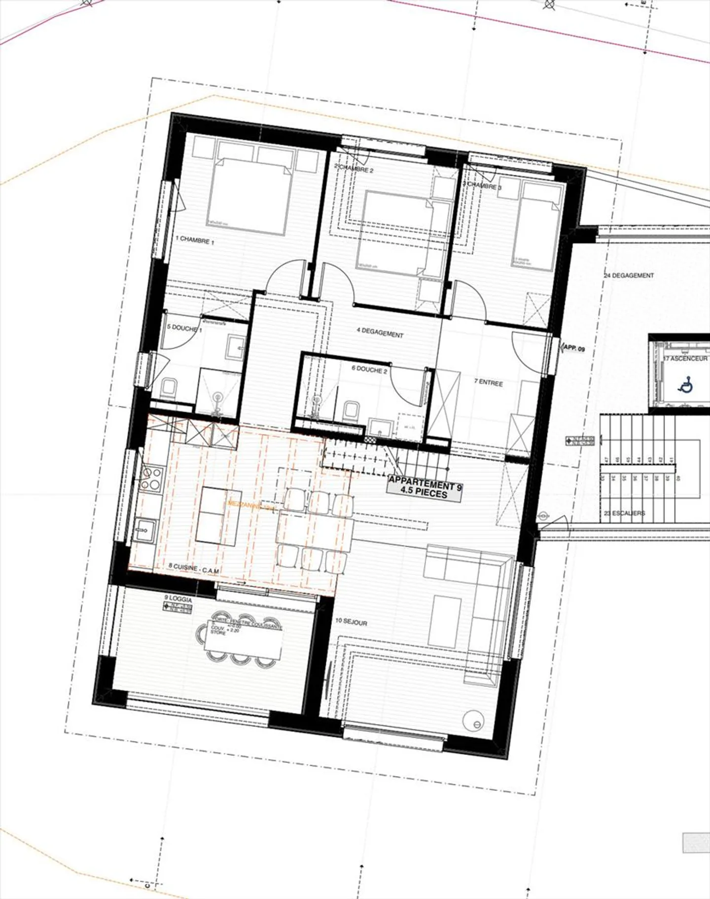 Mansarda 4.5 stanze - Foto 2 di 13