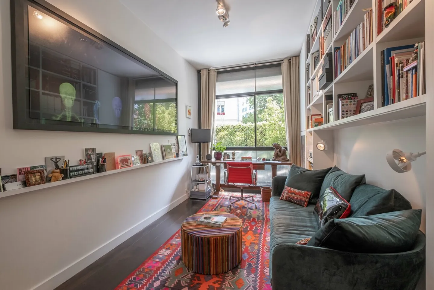 Wunderschöne Wohnung im Stadtzentrum von Genf mit großer Terrasse - Foto 4 von 7