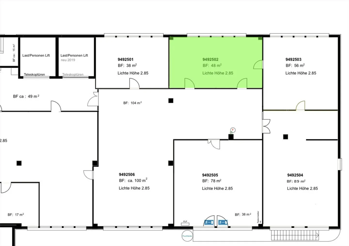 Versatile commercial space with industrial charm in Reinach - Photo 4 of 4