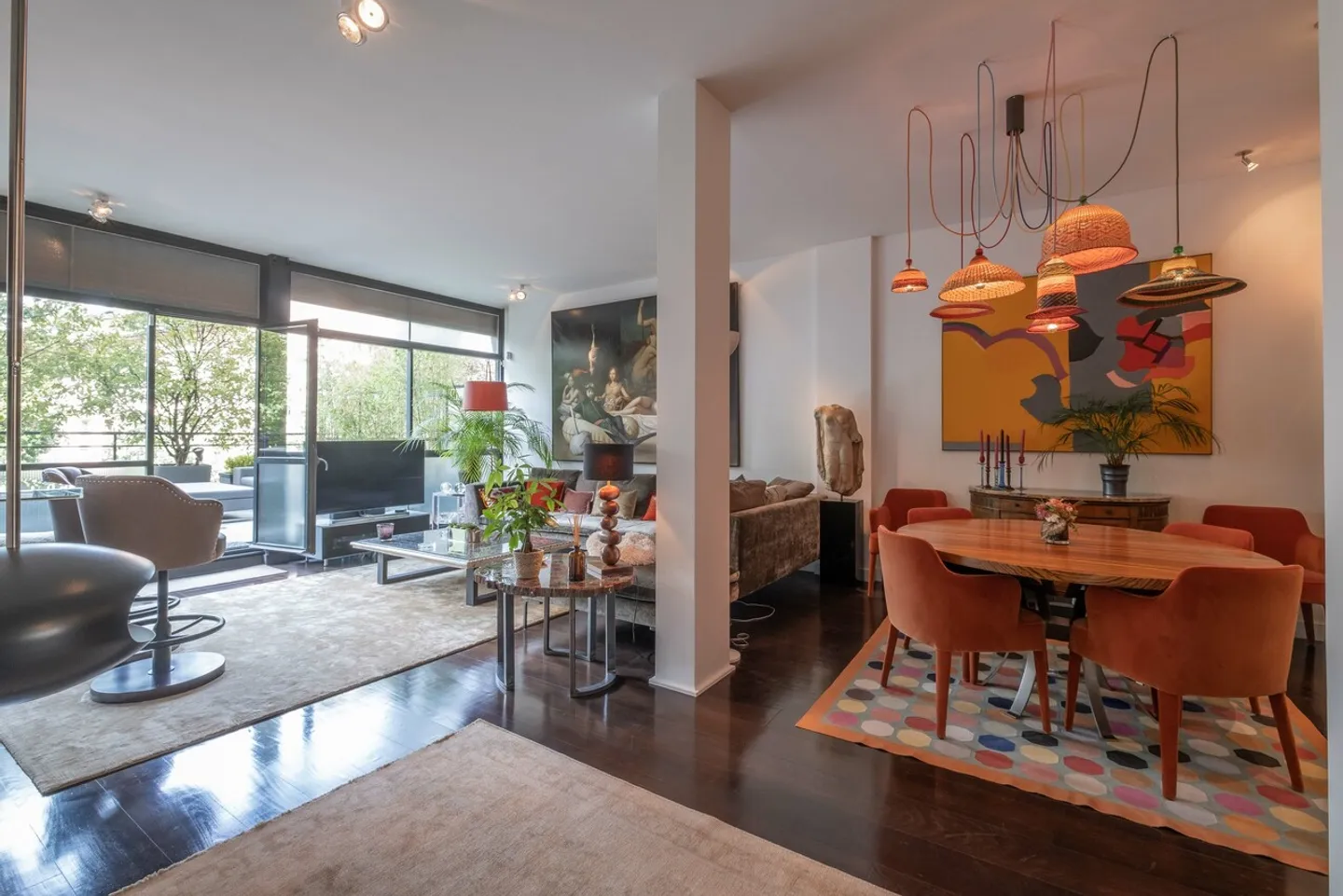 Wunderschöne Wohnung im Stadtzentrum von Genf mit großer Terrasse - Foto 1 von 7