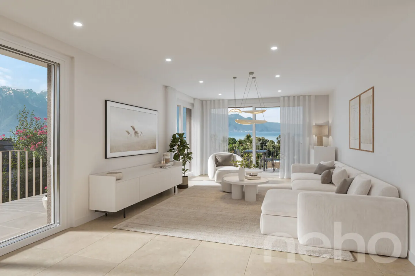 Zeitgemäße Wohnung mit Balkon - Foto 4 von 9