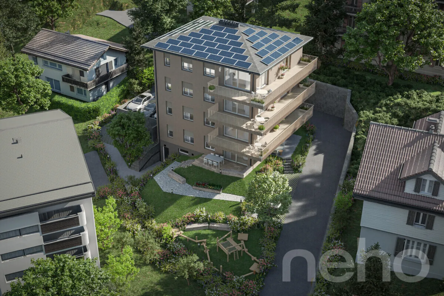 Zeitgemäße Wohnung mit Balkon - Foto 7 von 9