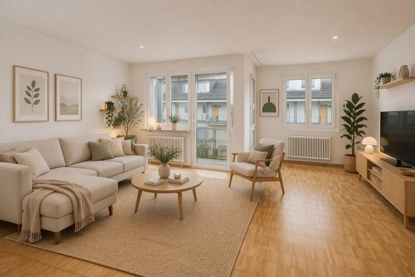 Geräumige Maisonette in Reinach - Foto 3 von 12