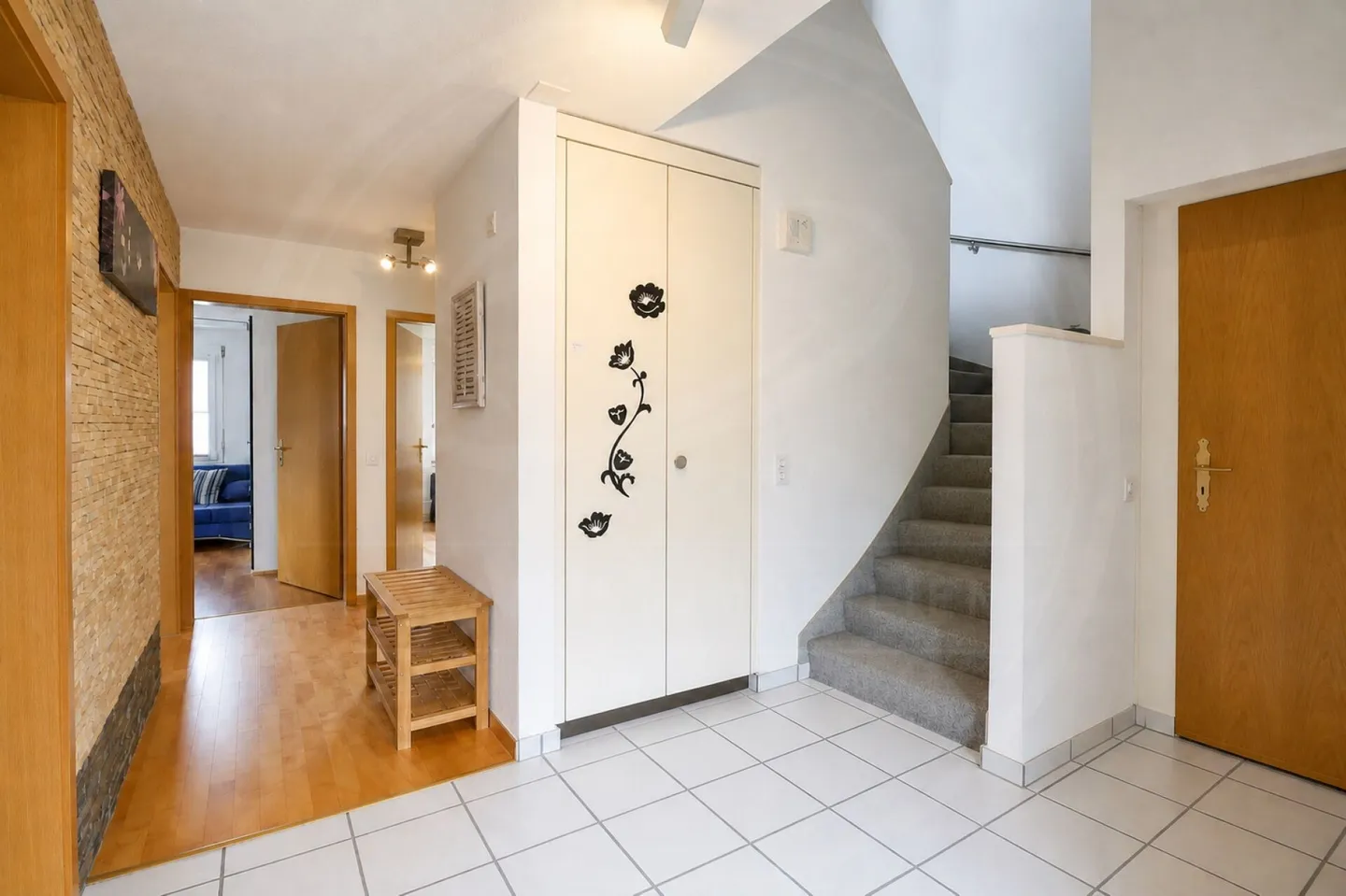 Appartement en duplex 4½ pièces avec caractère de vie particulier à Oberrohrdorf à vendre - Photo 14 sur 15