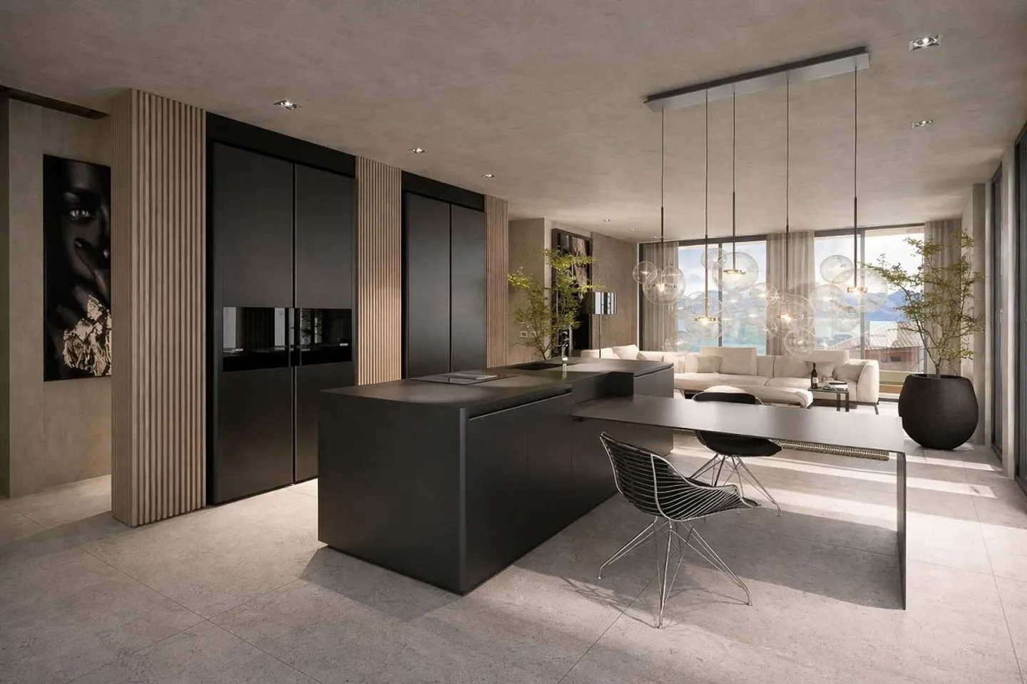 Residenza La Piana – Melide | Zeitgenössische Eleganz mit Seeblick - Foto 3 von 13