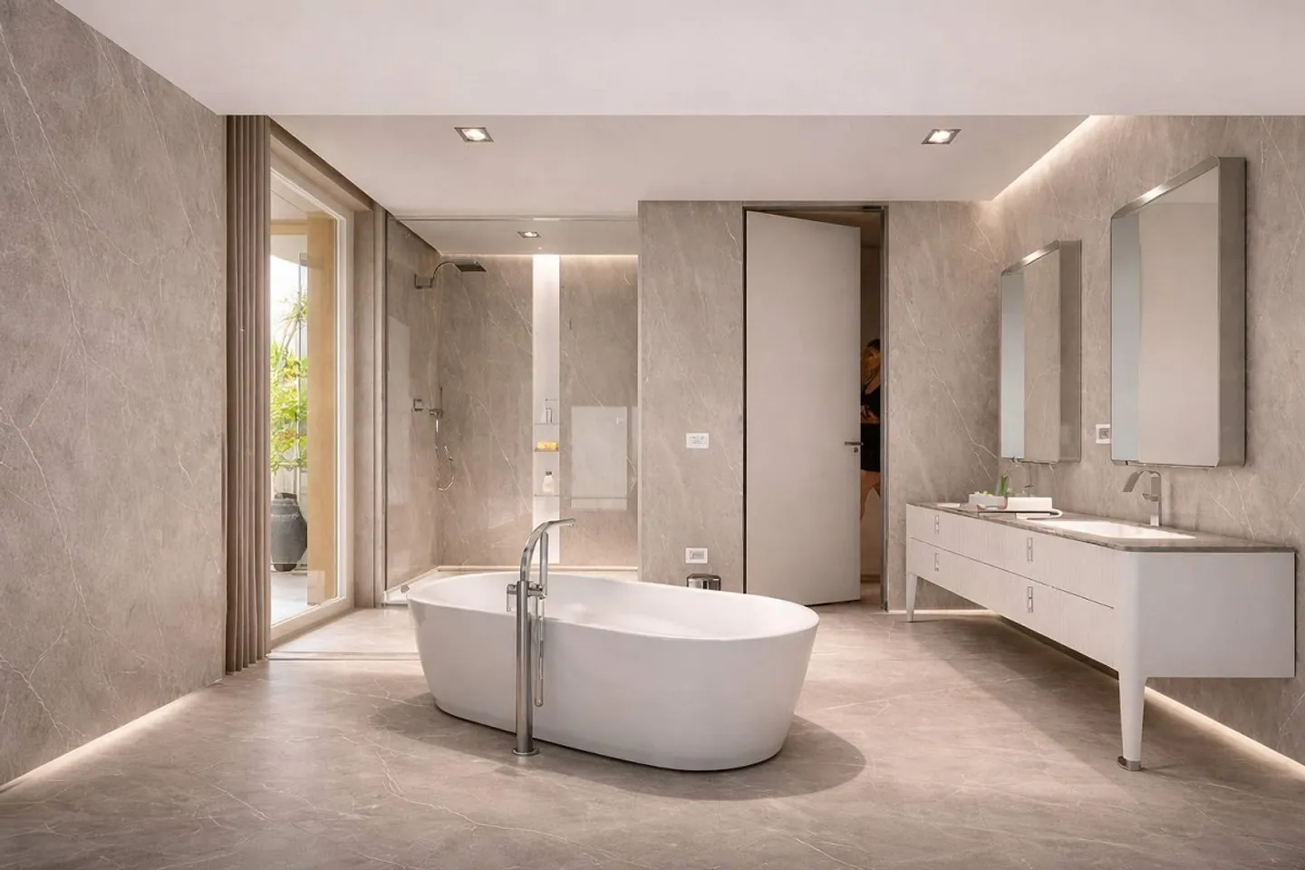 Residenza La Piana – Melide | Zeitgenössische Eleganz mit Seeblick - Foto 6 von 13
