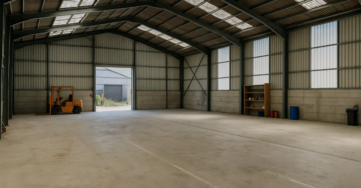 Large land and industrial hall AV - Photo 1 of 4