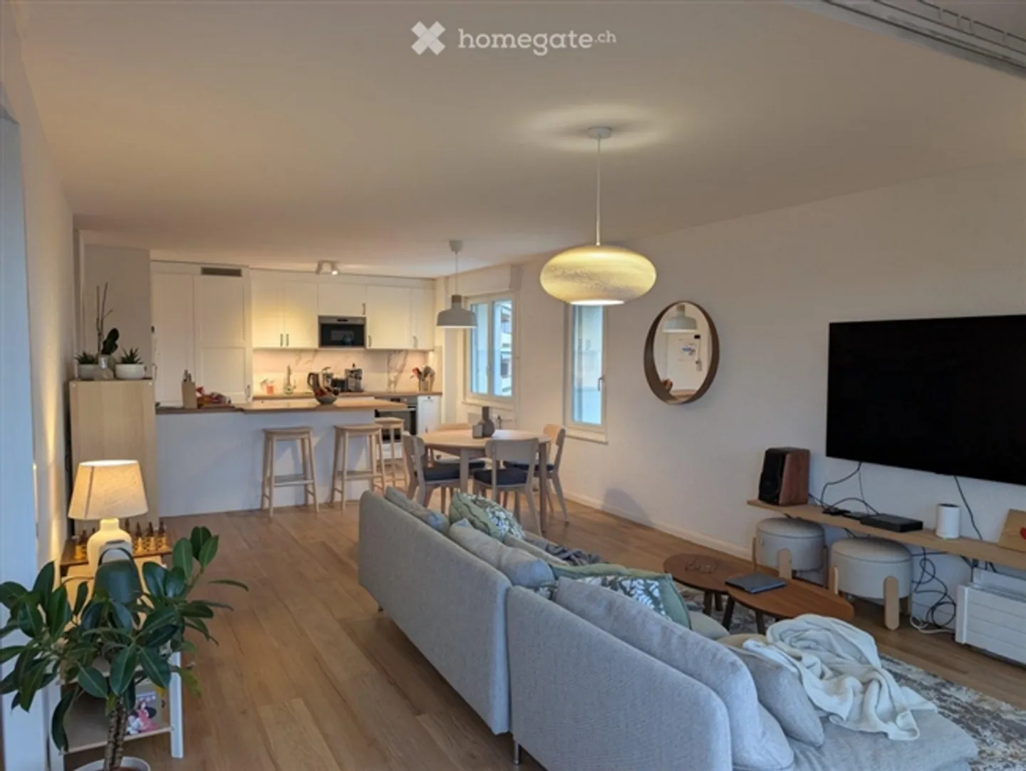 Superbe appartement de 4,5 pièces avec vue sur la montagne à Rolle - Photo 4 sur 11