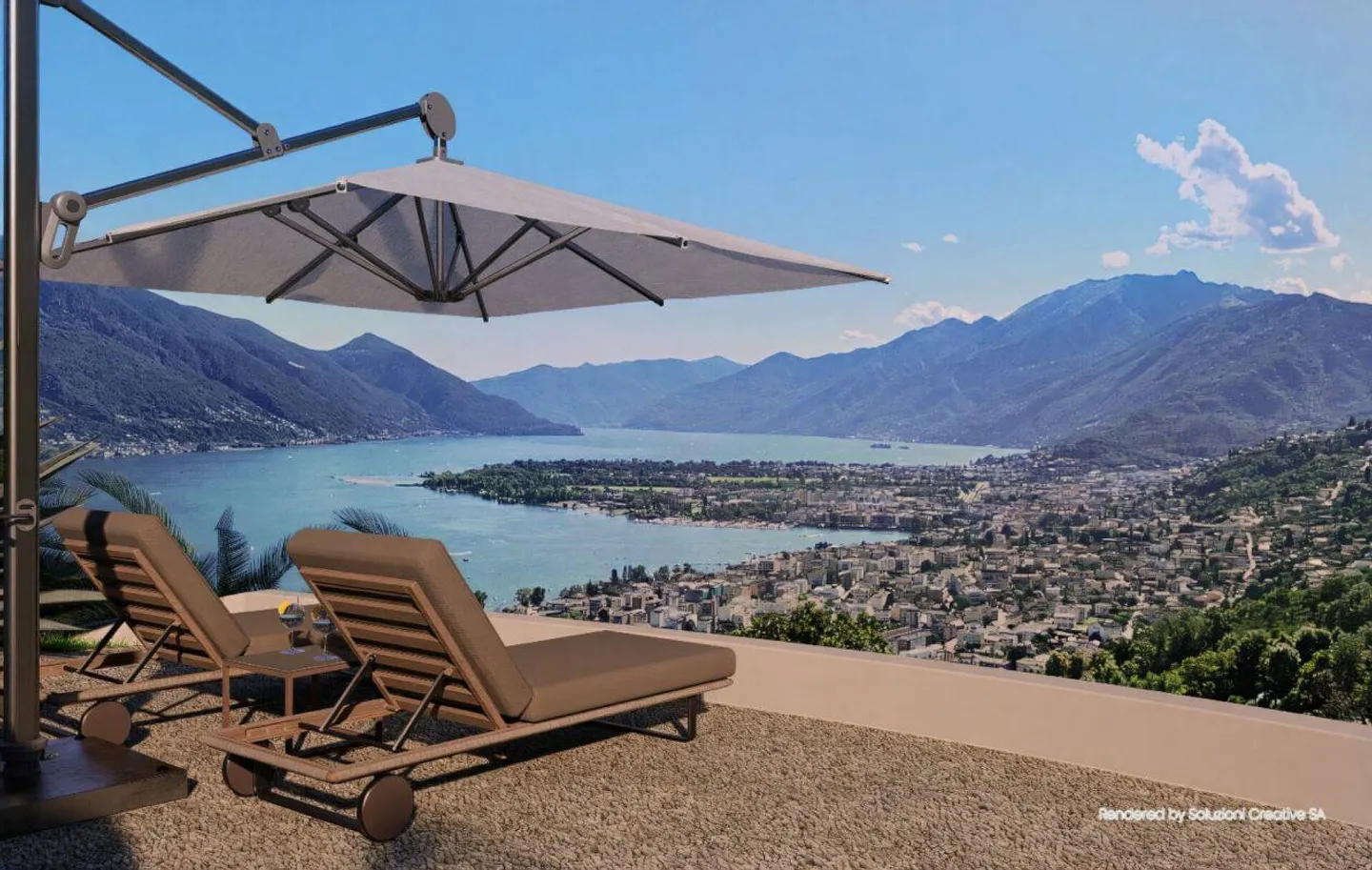 Luxurious 3.5 rooms: modernity and excellence with lake view - Photo 18 of 22