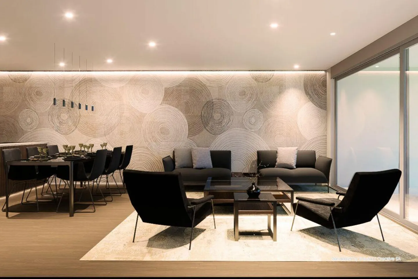 Luxurious 3.5 rooms: modernity and excellence with lake view - Photo 6 of 22