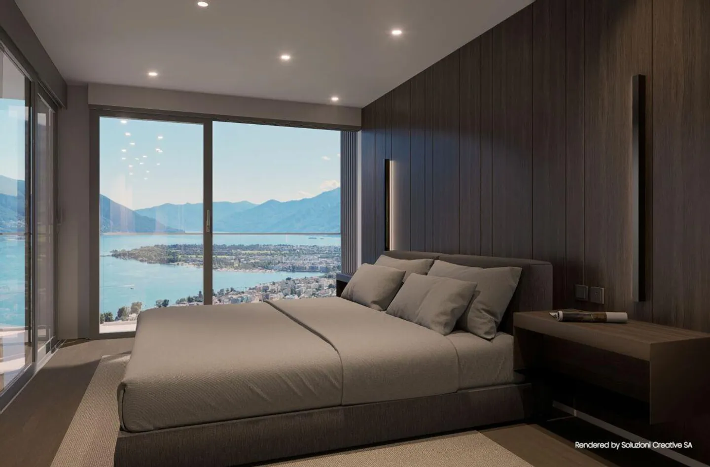 Luxurious 3.5 rooms: modernity and excellence with lake view - Photo 13 of 22