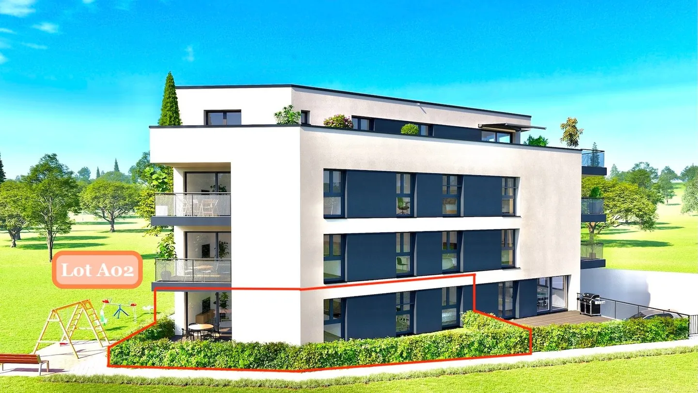 Magnifique appartement au rez-de-chaussée avec 3,5 pièces à Attalens (A02) - Photo 1 sur 13