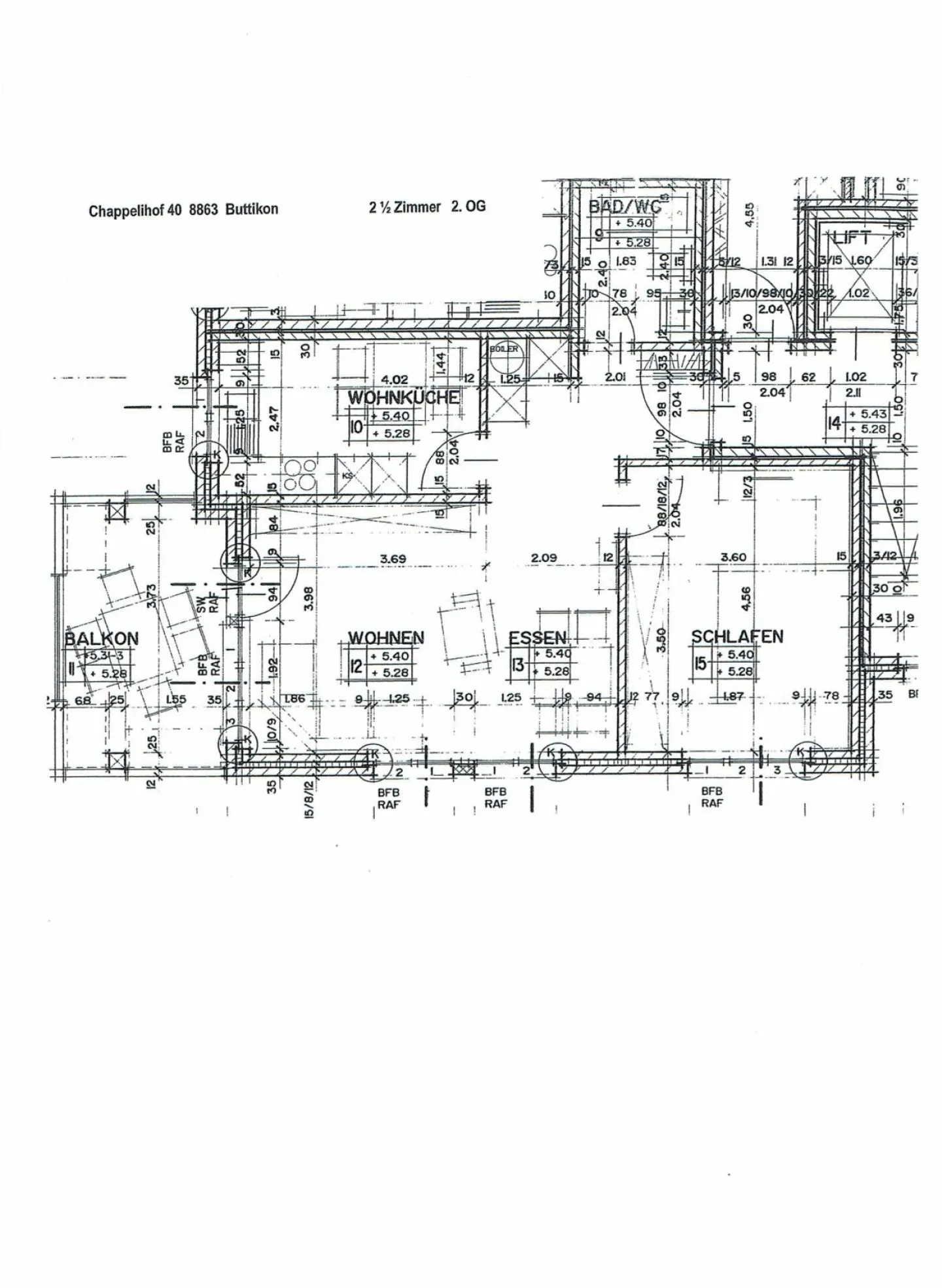 Appartamento 2,5 locali in un quartiere residenziale ben tenuto - Foto 5 di 5