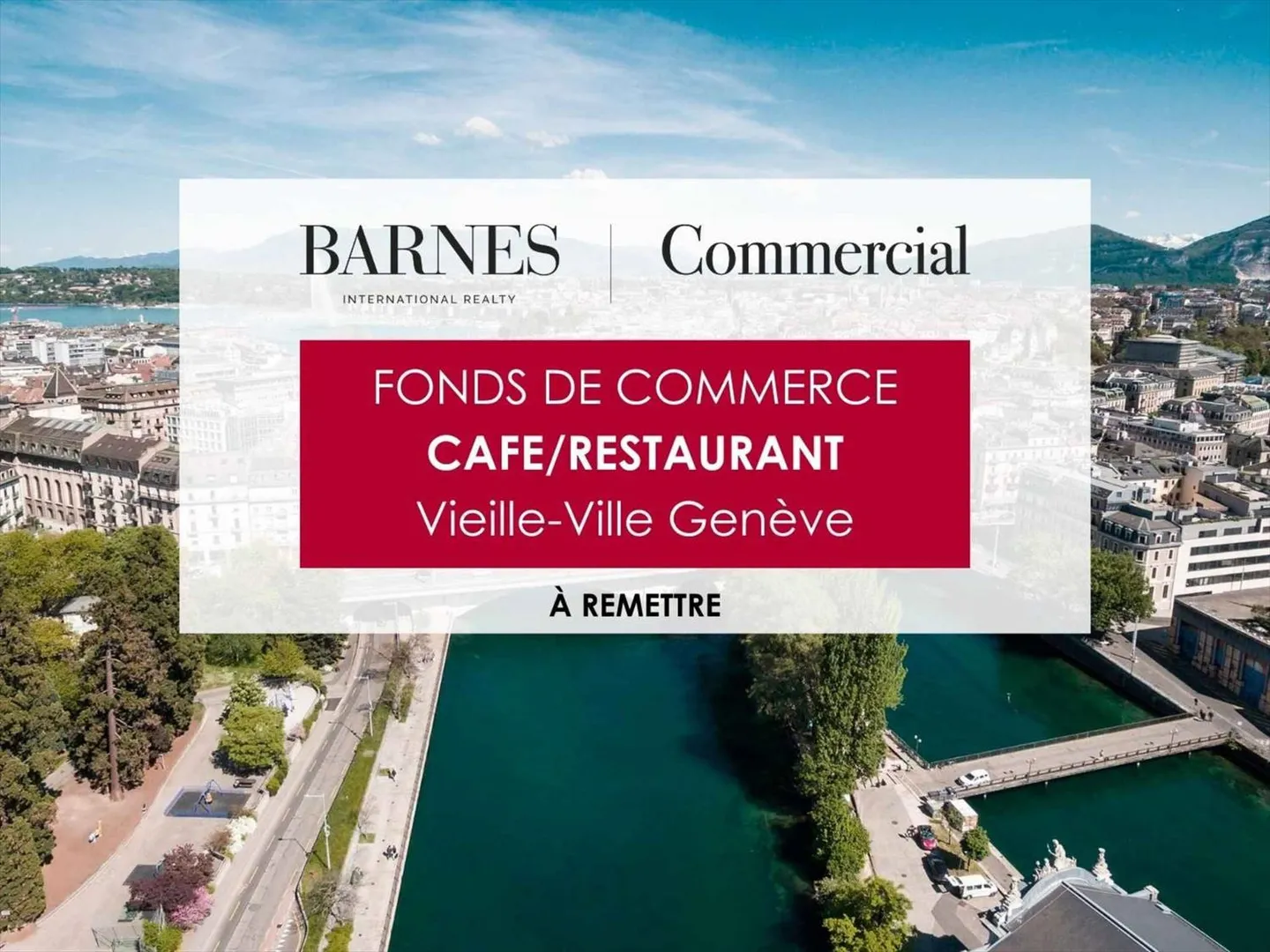 Fonds de Commerce - Einzigartiges Restaurant in Champel - Photo 1 sur 1
