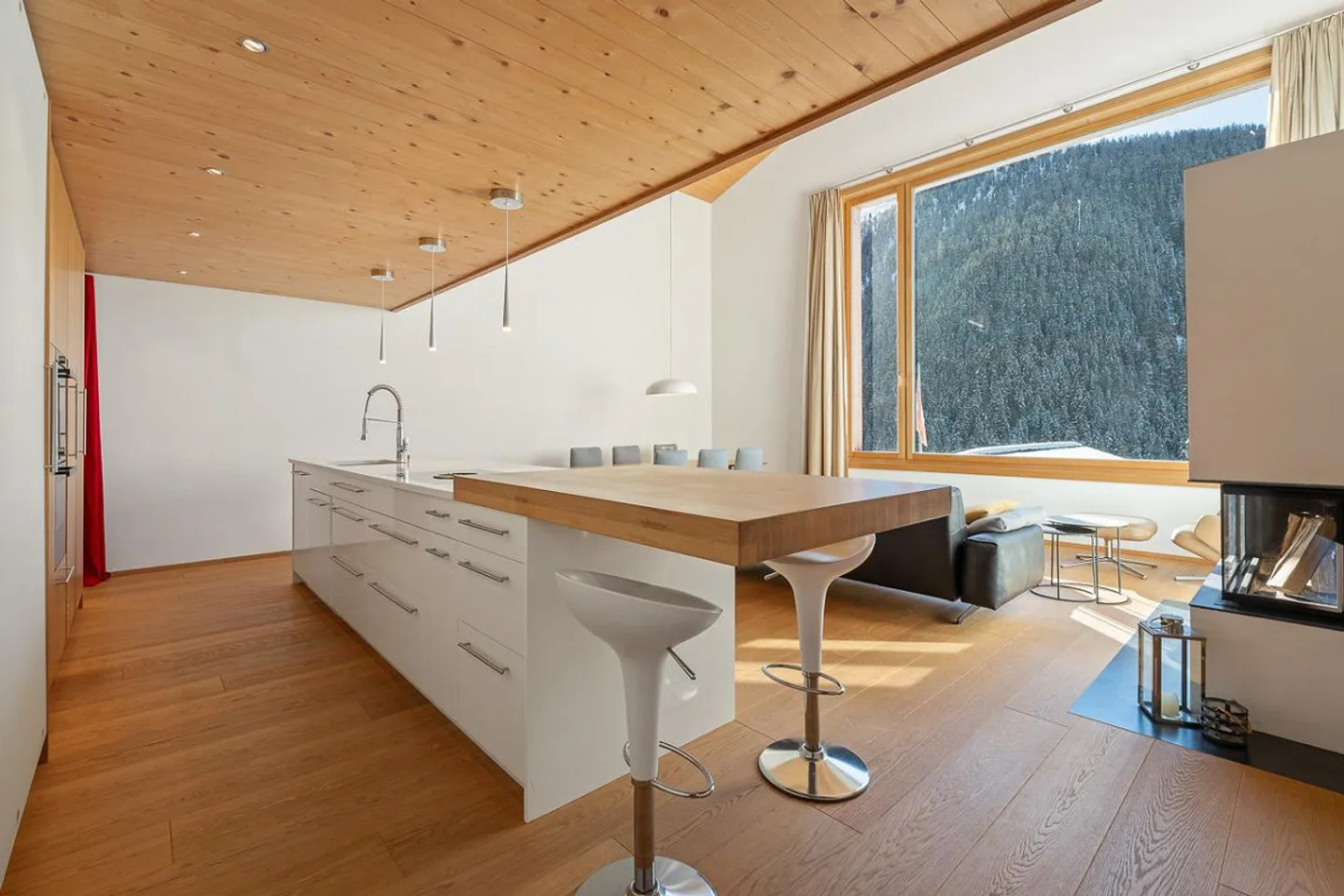 Moderne 4.5-Zimmer-Maisonettewohnung in Davos Monstein (Erstwohnung) - Foto 5 von 12