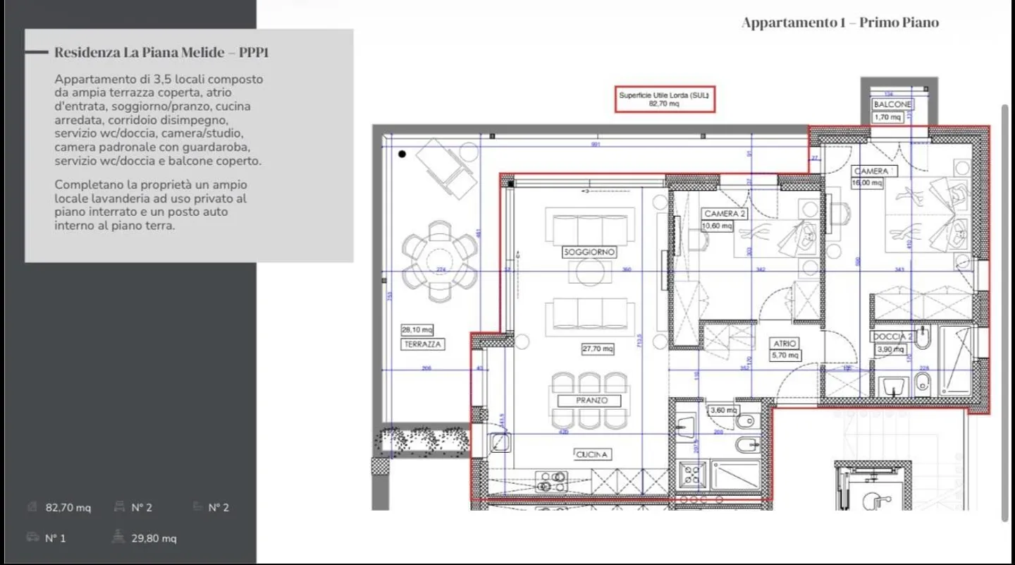 Residenza La Piana – Melide | Stil, Licht und Lebensqualität. - Foto 12 von 13