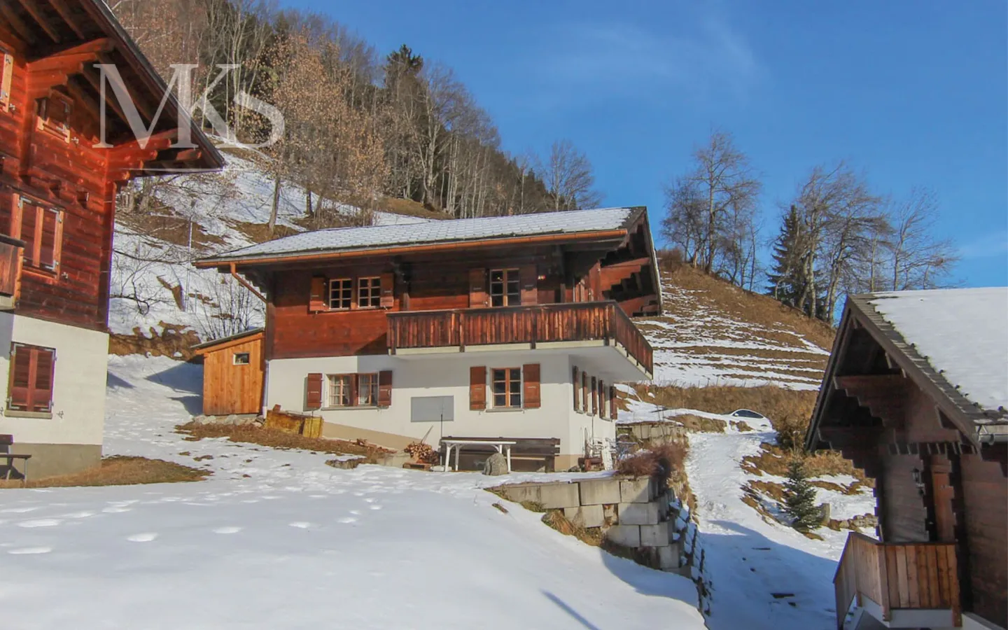 Chalet ensoleillé à Goms - Résidence secondaire librement vendable - Photo 1 sur 18