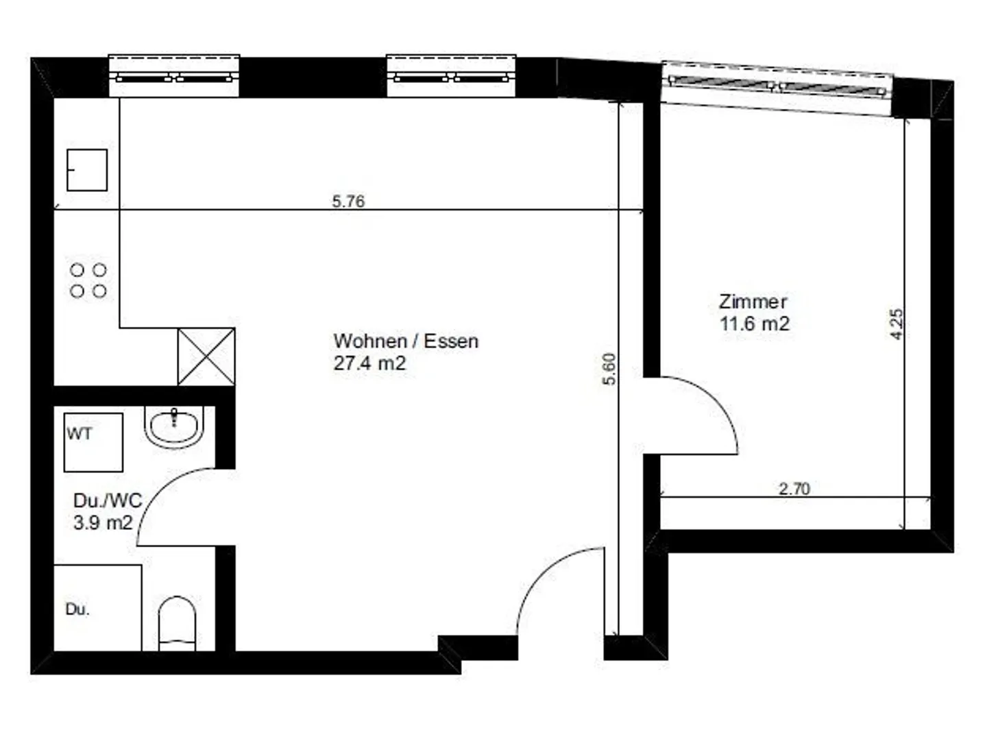 Modernes Apartment in Dietikon - Foto 2 von 7