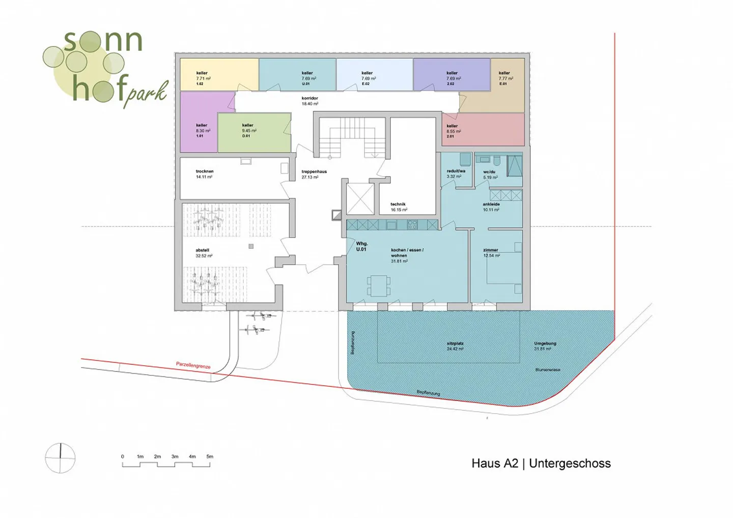 Quiet. Modern. Value-retaining. 2.5-room apartment in Sonnhof Park Inwil - Photo 15 of 15