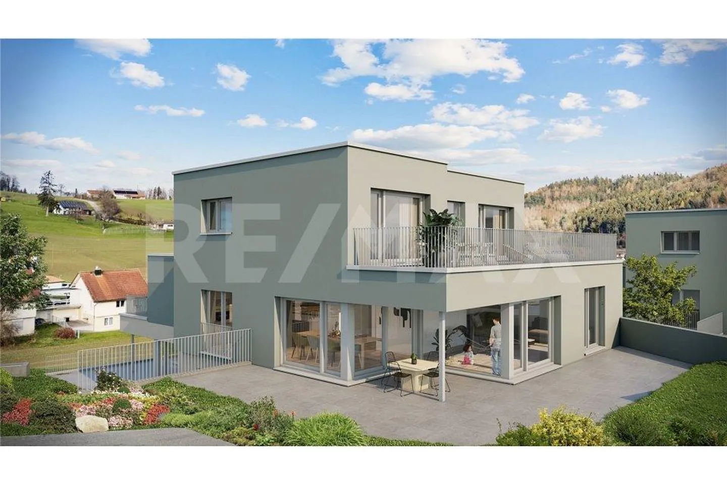 Maisons individuelles de haute qualité : avec vue sur la verdure, terrasse et construction durable (Maison 4b) - Photo 2 sur 12