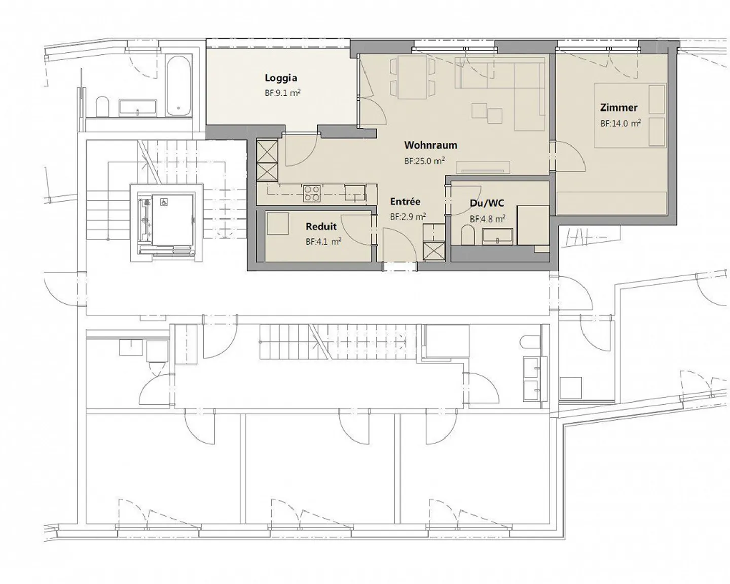 Moderne Wohnung in Pfäffikon - Foto 7 von 7