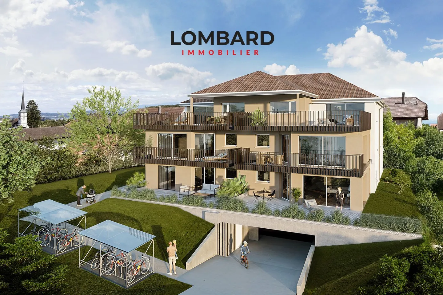 New 2.5-room apartment on the ground floor - Photo 4 of 6