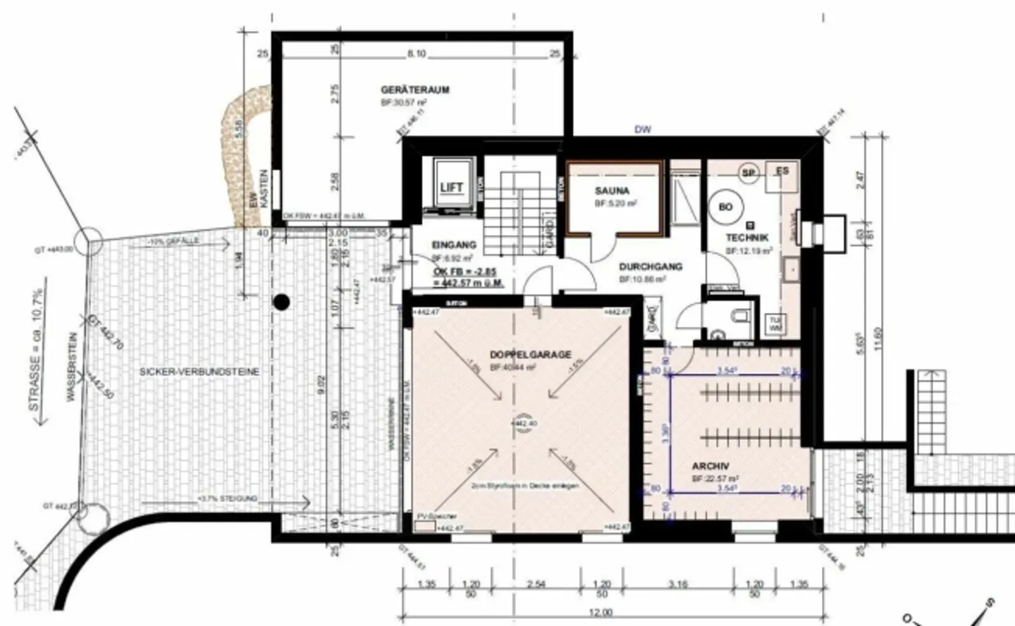 In affitto a Mammern, adiacente alla zona agricola, casa unifamiliare indipendente di 6½ locali con ascensore; in una posizione collinare non edificabile e con vista sul lago! - Foto 4 di 16