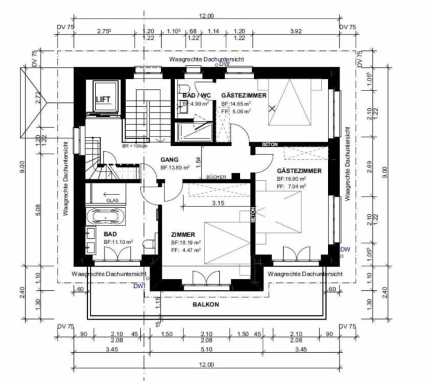 In affitto a Mammern, adiacente alla zona agricola, casa unifamiliare indipendente di 6½ locali con ascensore; in una posizione collinare non edificabile e con vista sul lago! - Foto 6 di 16