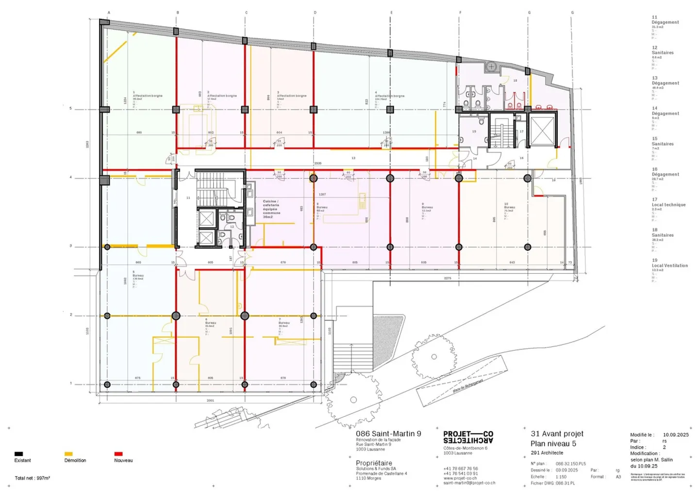 123m2 Werkstatt - Innenstadt Lausanne - Sommer 2026 - Foto 4 von 4