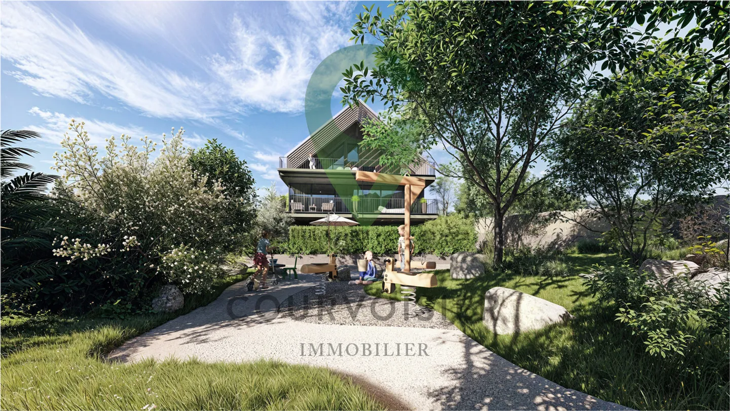 Lot B7 - Schönes 5,5-Zimmer helles Apartment mit Balkon und privatem Garten - Foto 1 von 8