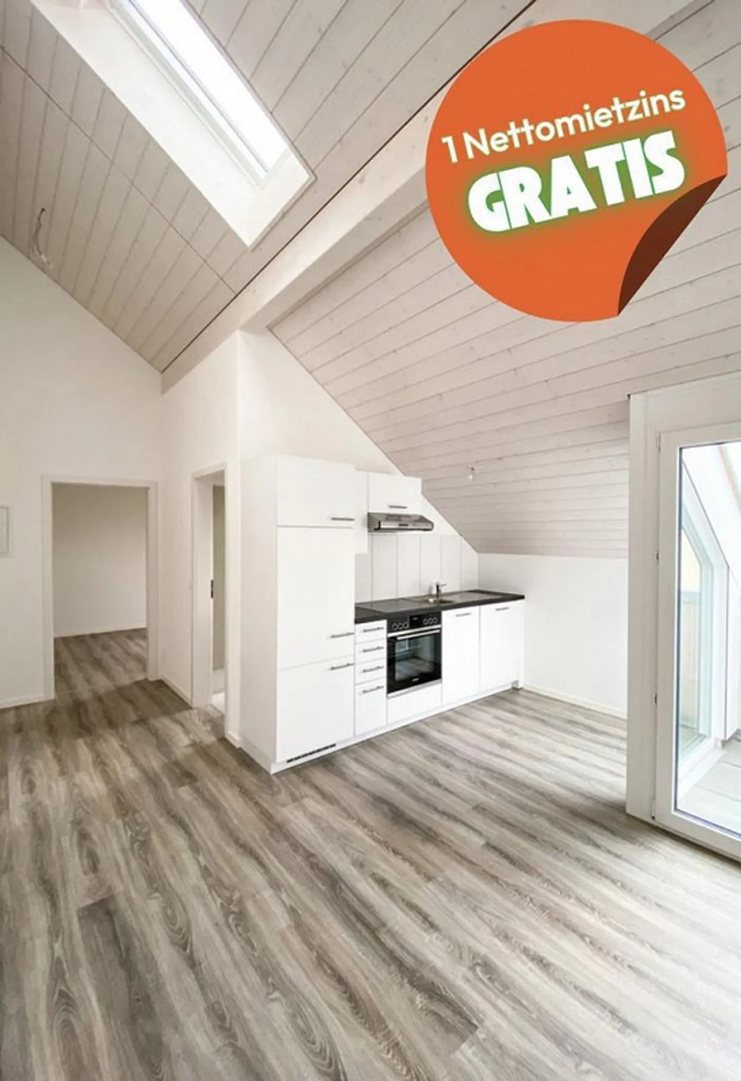 Moderno appartamento mansardato 2.5 con balcone / Promozione affitto - Foto 1 di 7