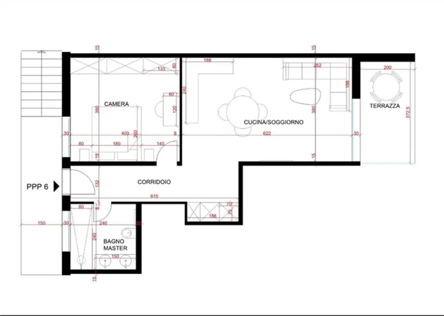 Elegant 2.5-Room Apartment with Portico and Garage - Photo 2 of 7