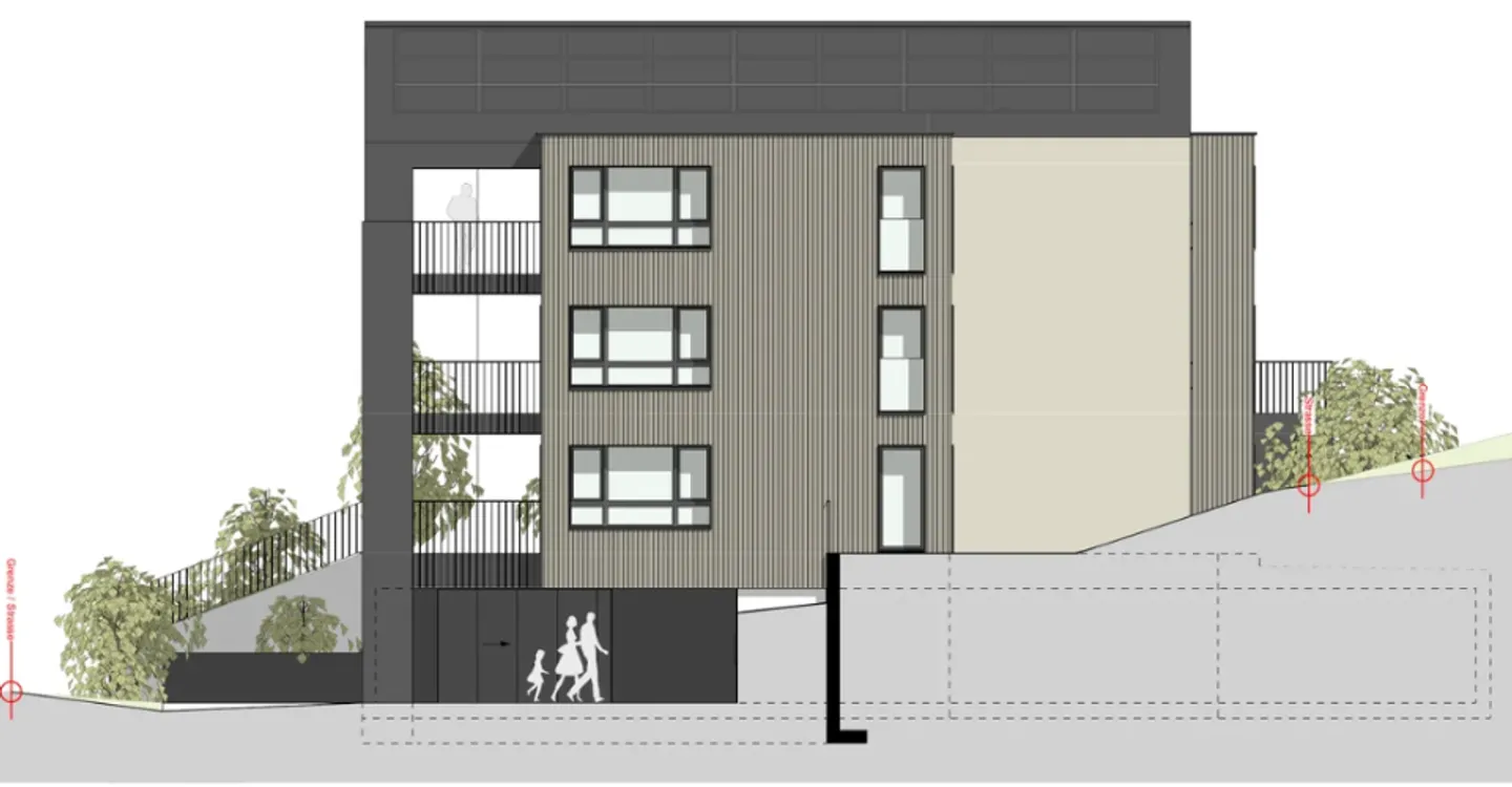 New construction project: 4.5-room ground floor apartment in Untereggen - Photo 8 of 10