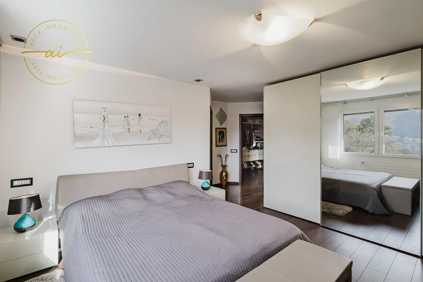 MERVEILLEUSE VILLA INDIVIDUELLE AVEC VUE SUR LE LAC À FIGINO - Photo 12 sur 13