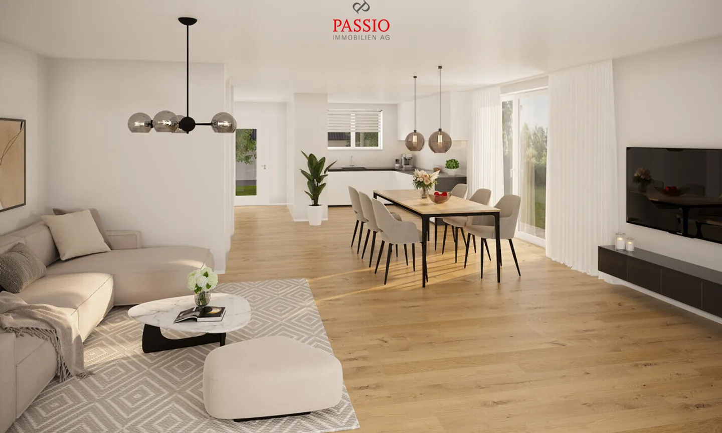Maison de ville neuve de 5,5 pièces : moderne, flexible et familiale - Photo 4 sur 9