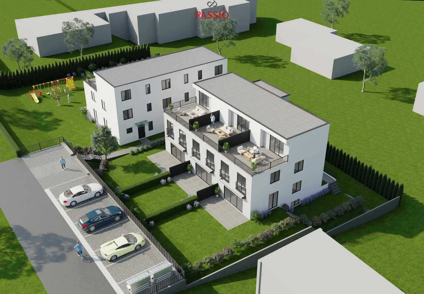 Maison de ville neuve de 5,5 pièces : moderne, flexible et familiale - Photo 8 sur 9
