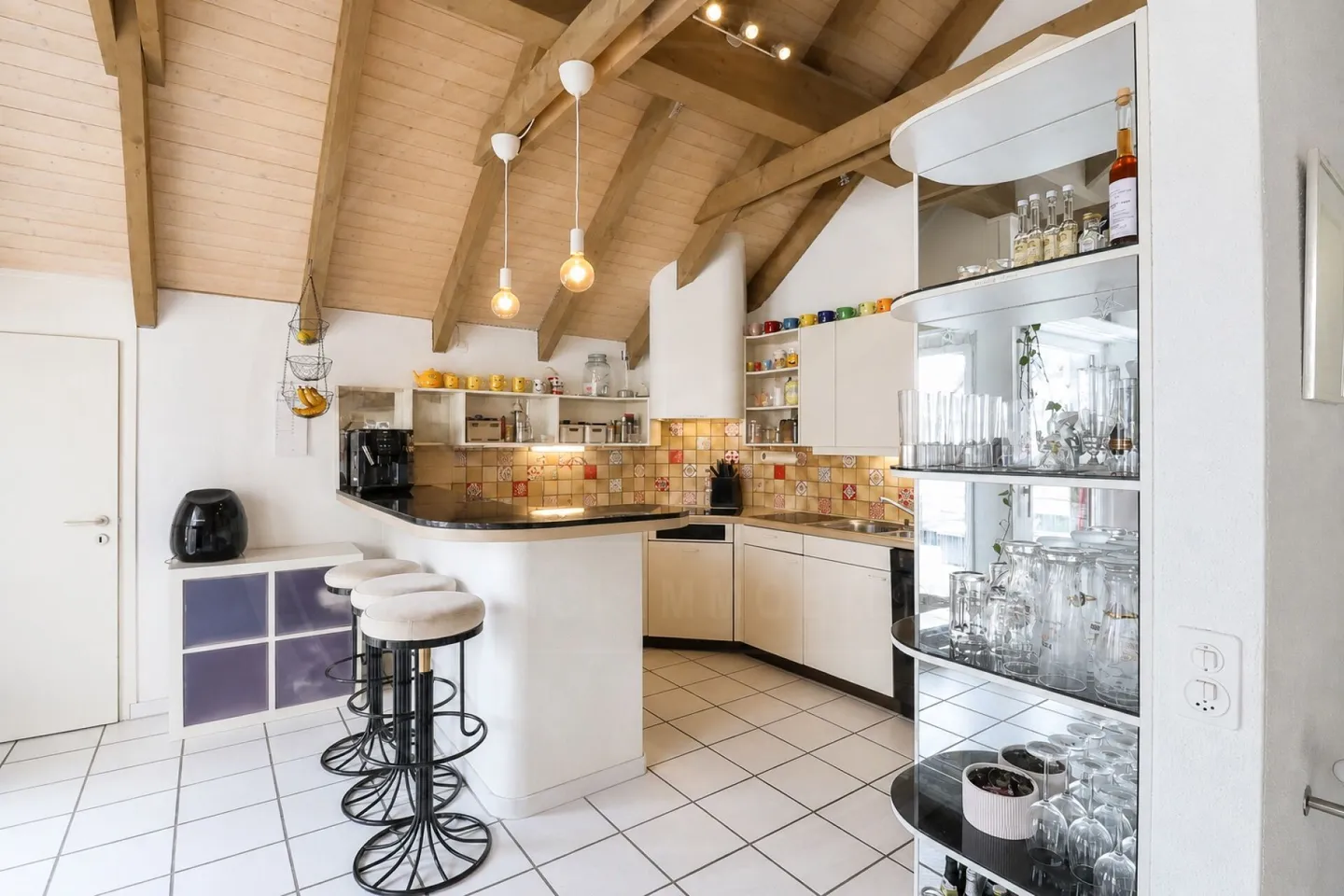 Appartement en duplex 4½ pièces avec caractère de vie particulier à Oberrohrdorf à vendre - Photo 7 sur 15