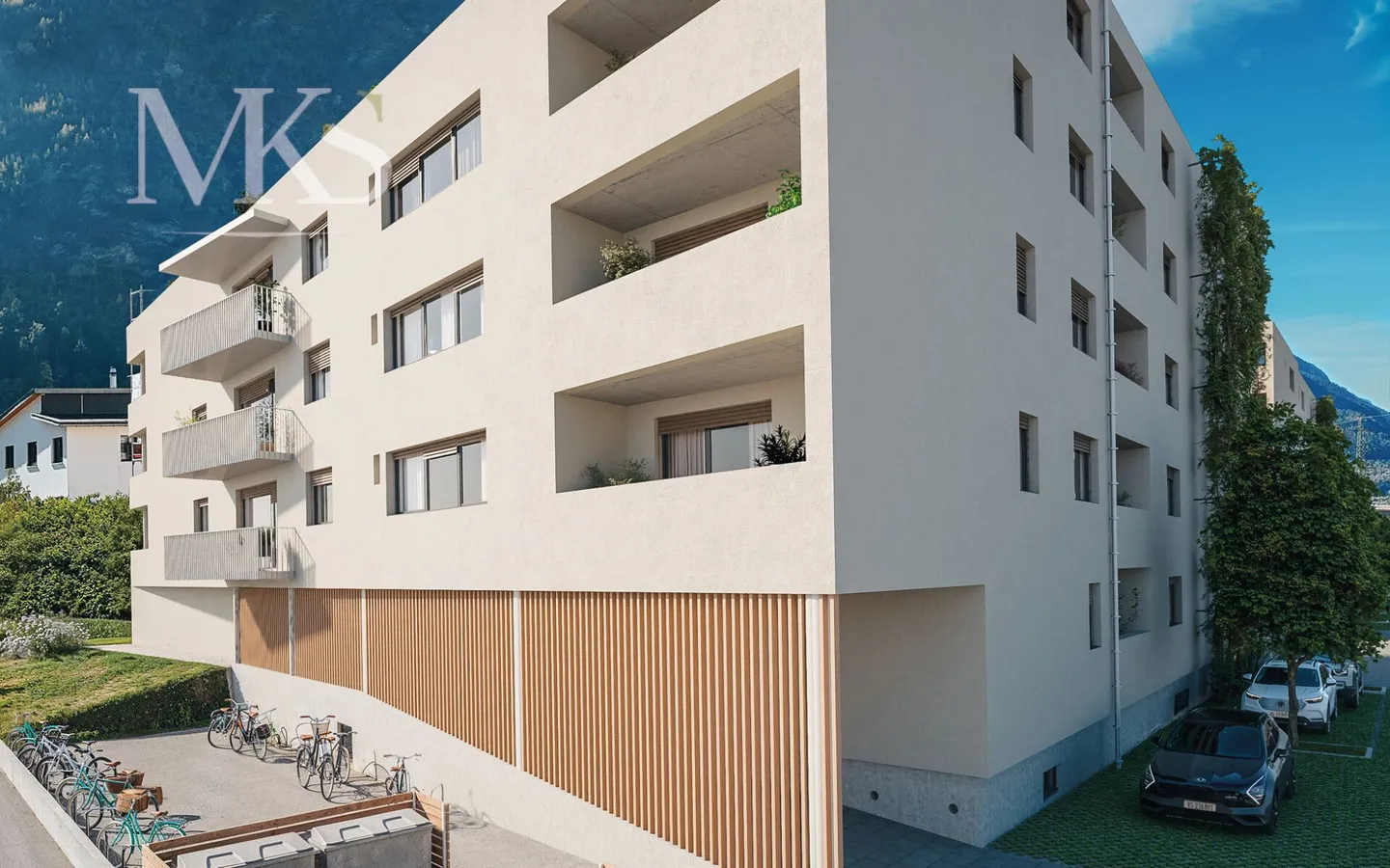 Moderne 1.5-Zimmer-Wohnung in Visp - Foto 3 von 8