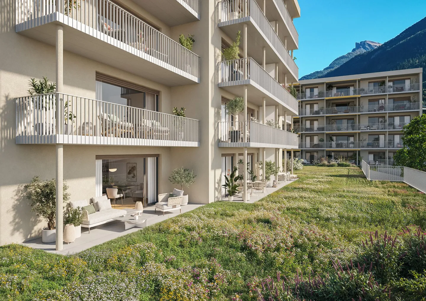 Più spazio, più comfort - moderno appartamento di nuova costruzione di 4.5 locali a Visp - Foto 4 di 8