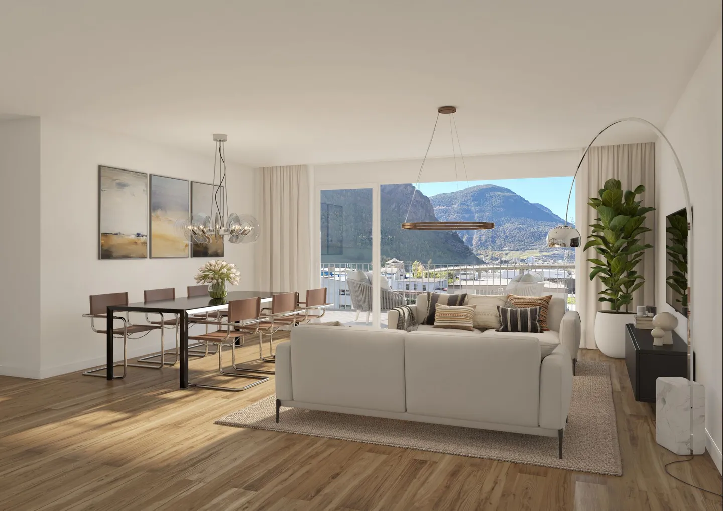 Più spazio, più comfort - moderno appartamento di nuova costruzione di 4.5 locali a Visp - Foto 5 di 8