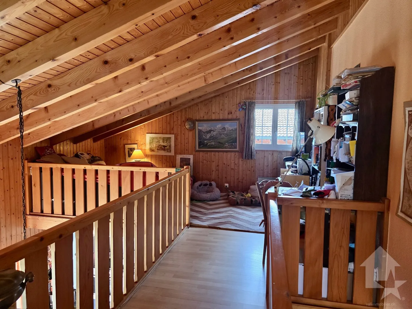 «Chalet de 5,5 pièces de 140 m2 sur les hauts de Savièse» - Photo 14 sur 30