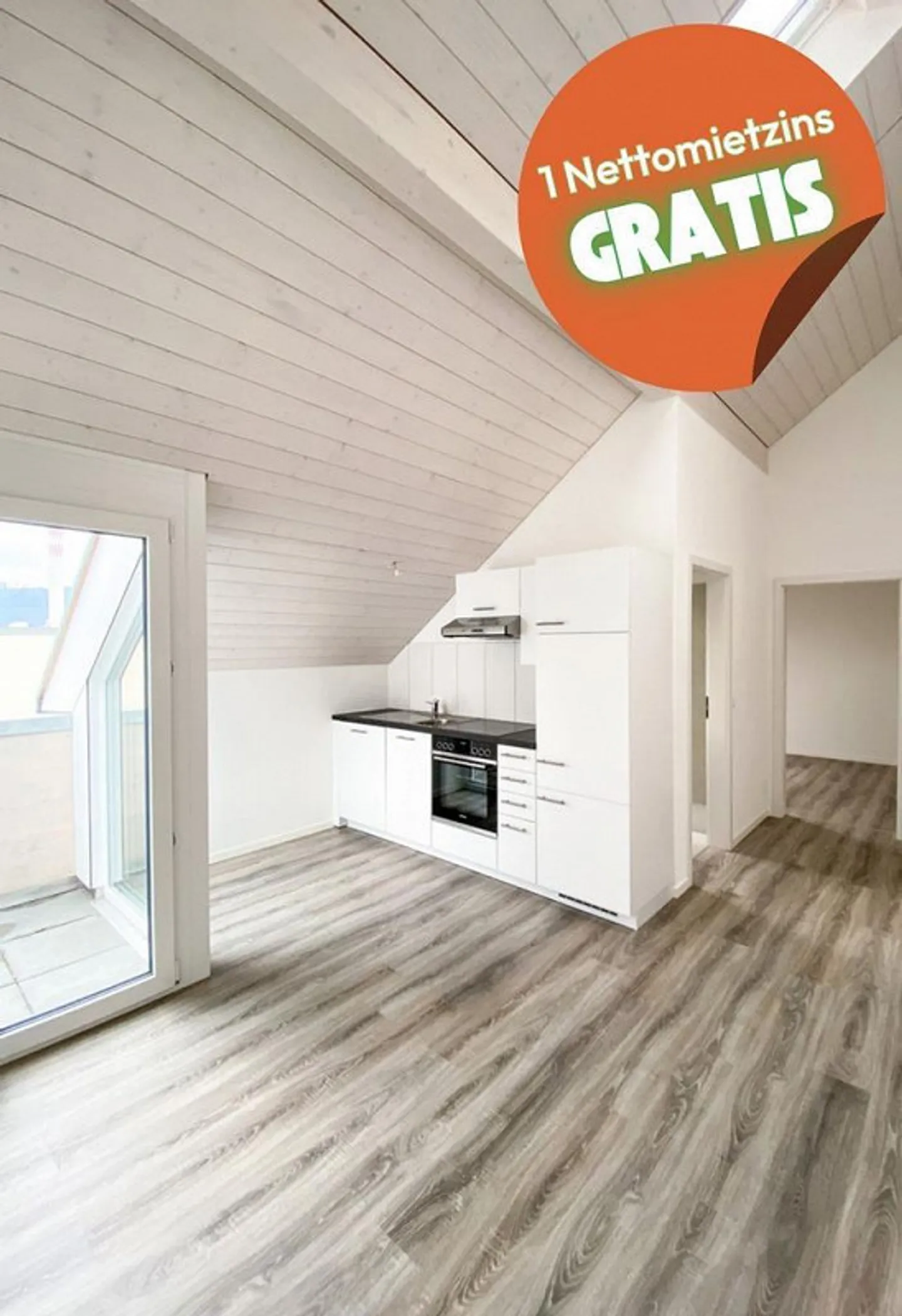 Moderno appartamento mansardato 2.5 con balcone / promozione affitti - Foto 1 di 7