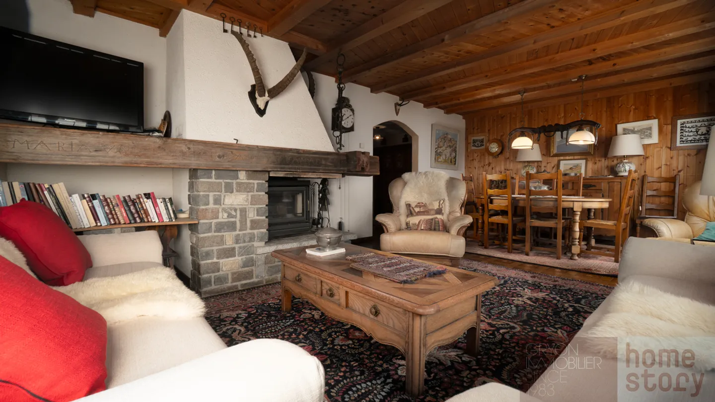 Seltene Familienwohnung mit Blick auf die Dents du Midi - Foto 2 von 22