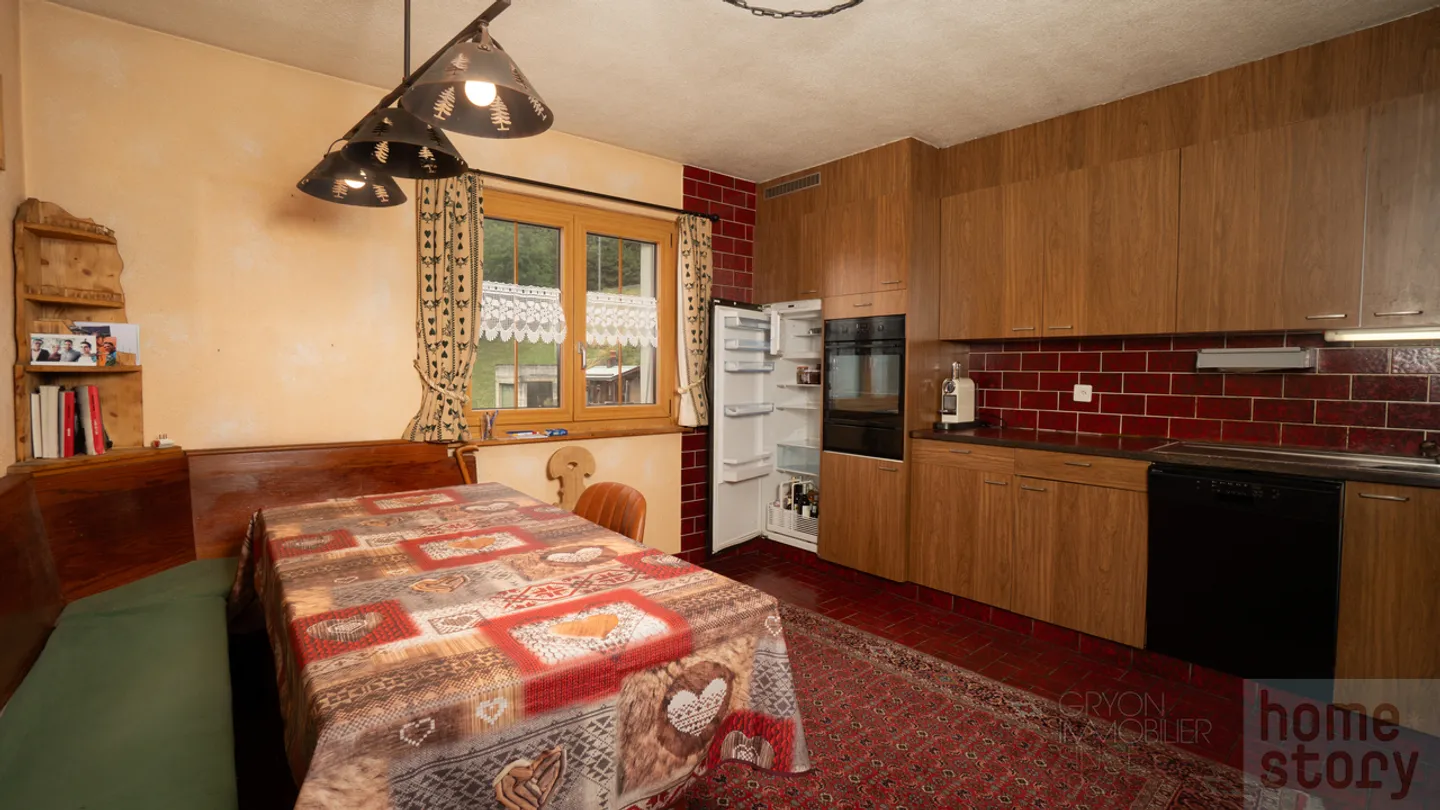 Seltene Familienwohnung mit Blick auf die Dents du Midi - Foto 14 von 22