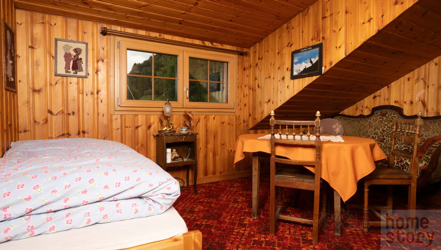 Seltene Familienwohnung mit Blick auf die Dents du Midi - Foto 16 von 22