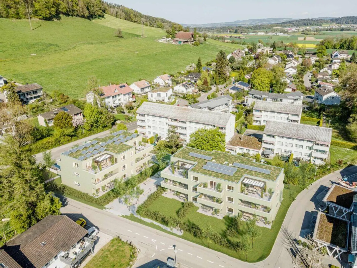 5 Places de stationnement Hertenstrasse 19, Elgg - Photo 2 sur 2