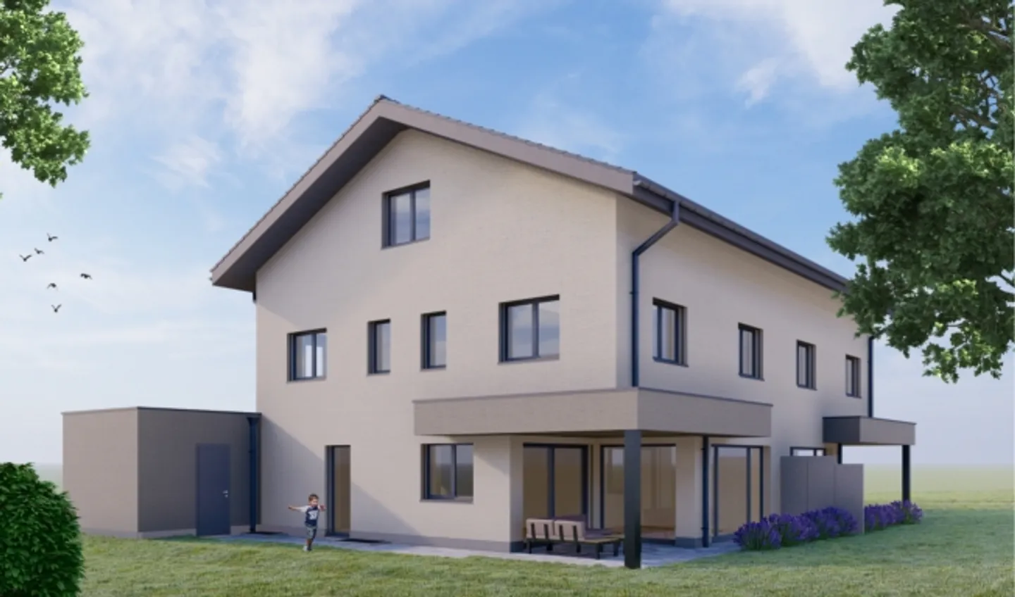 «Attraktives Bauland mit bewilligtem Bauprojekt für Doppeleinfamilienhaus» - Foto 3 von 9