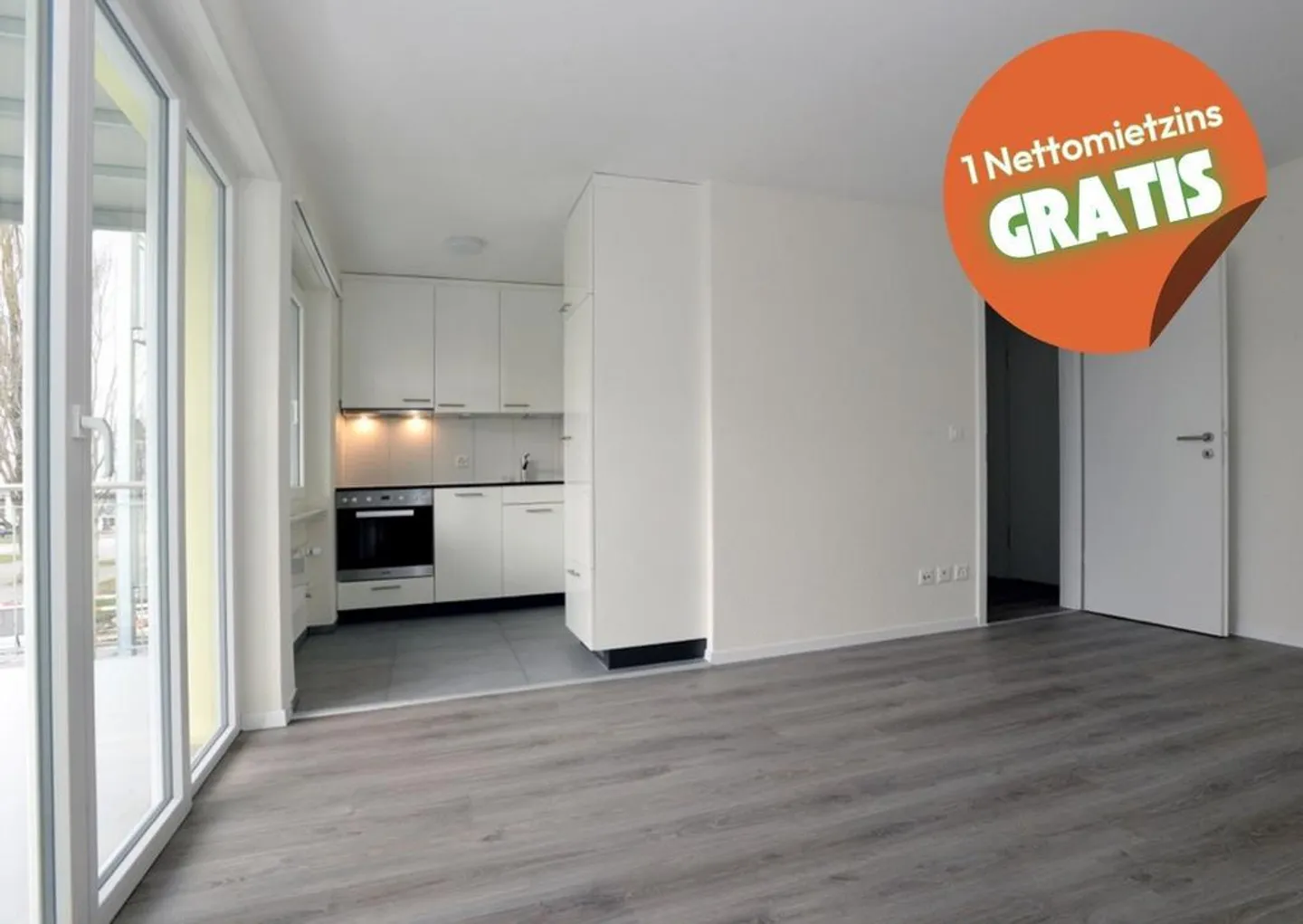 Appartamento luminoso di 2,5 locali al 1° piano / Promozione affitto - Foto 1 di 8