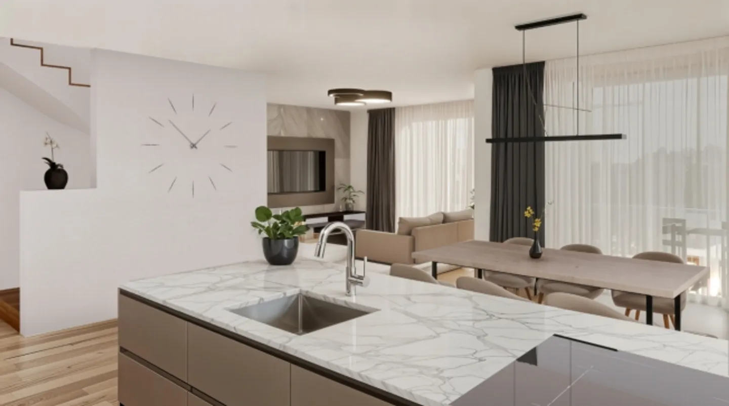 «Attraktives Bauland mit bewilligtem Bauprojekt für Doppeleinfamilienhaus» - Foto 5 von 9