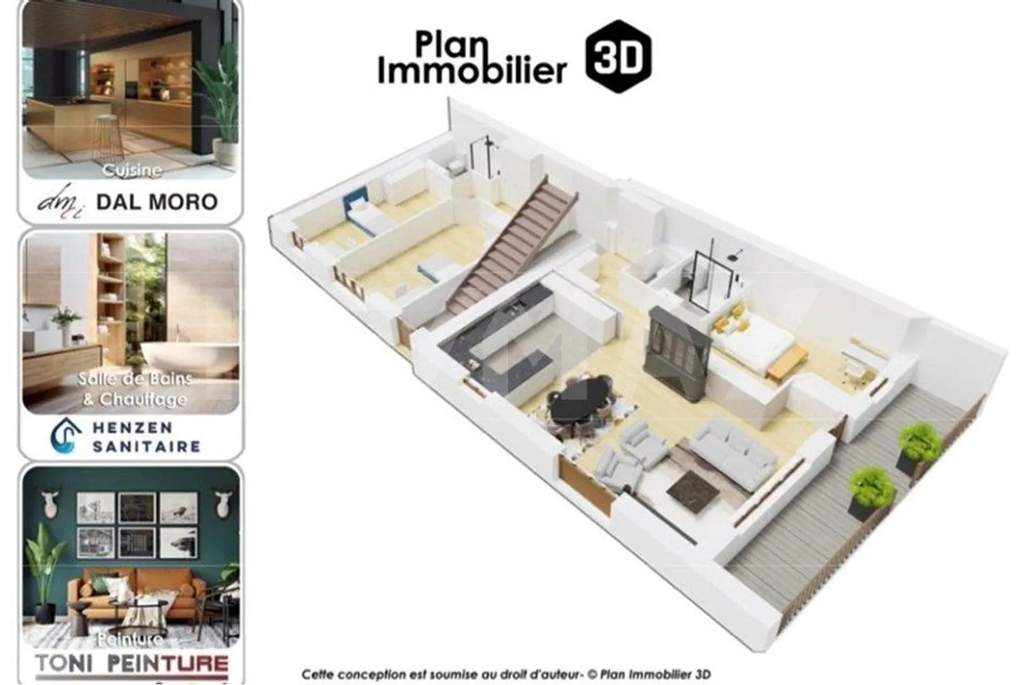 Ehemaliges Restaurant zur Umwandlung in eine 4,5-Zimmer Wohnung mit Terrasse und Keller - Foto 5 von 7